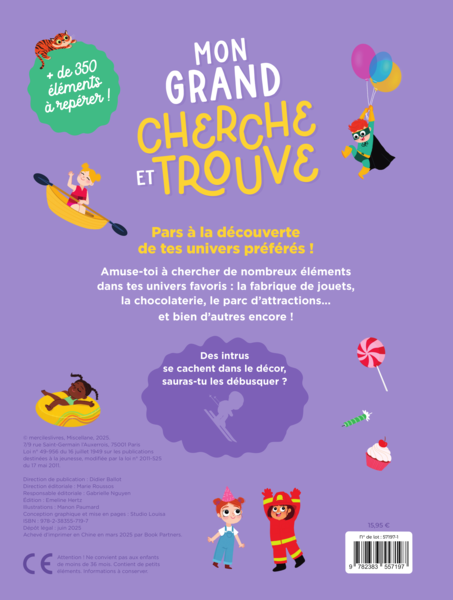 Mon grand cherche et trouve - Le petit monde rêvé