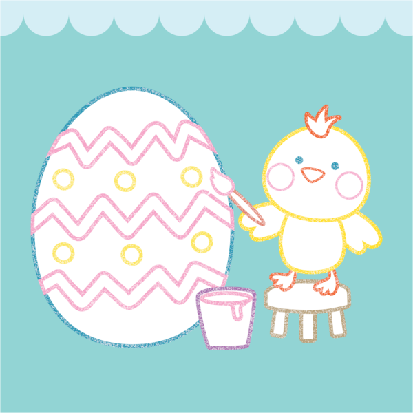 Mes lapins de Pâques à colorier sans dépasser