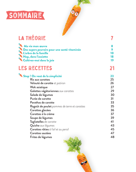 50 recettes géniales à base de carotte