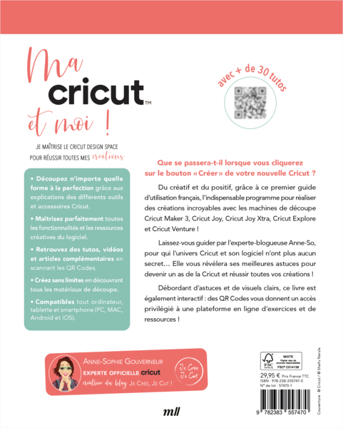 Ma Cricut et moi ! Nouvelle édition mise à jour