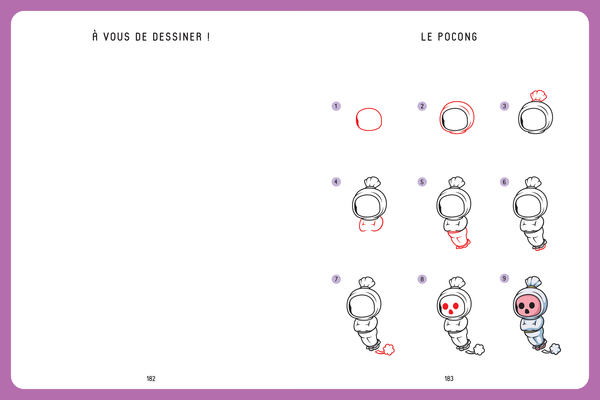 Dessiner kawaï - Petits monstres