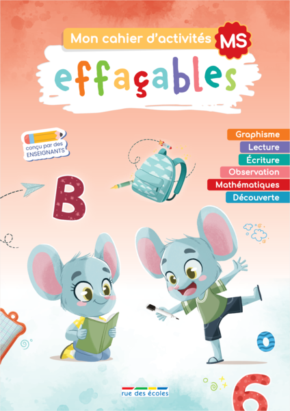 Mon cahier d'activités effaçables - MS