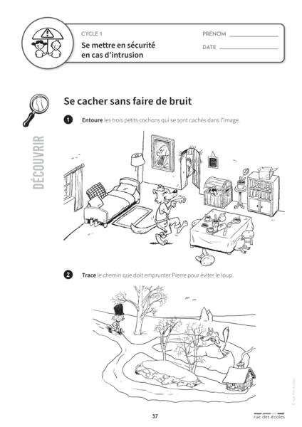Les Fiches de l'école - Apprendre à porter secours Cycles 1, 2, et 3