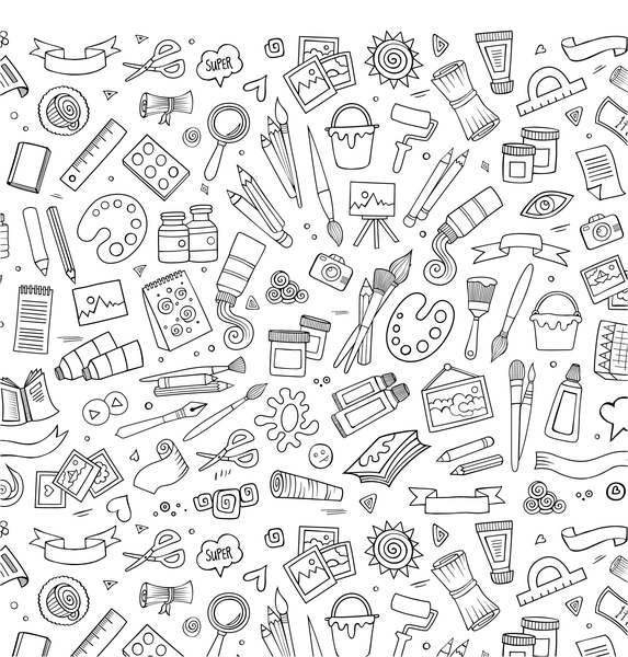 Mondes miniatures - Coloriages pour me détendre