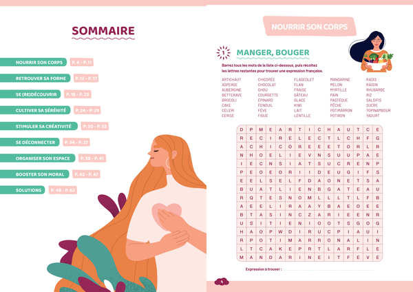 Cahier de jeux - Bien-être