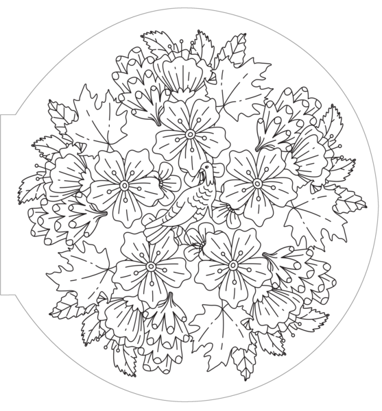 Mandalas Végétaux - Collection signature