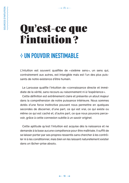 Sources d'intuition