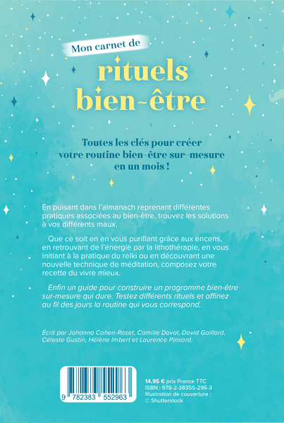 Mon carnet de rituels bien-être