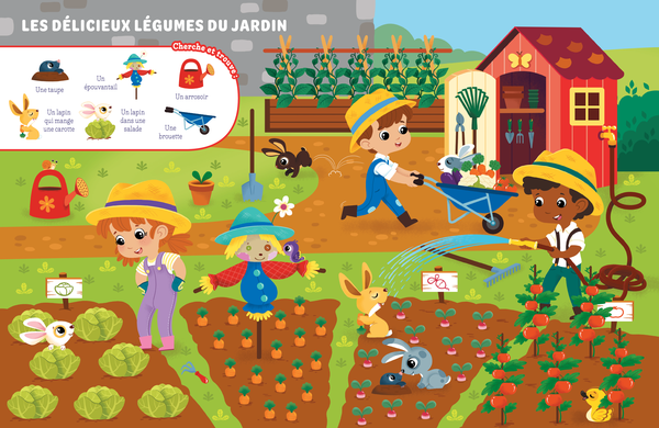 Mon tout premier cherche et trouve - Une Journée à la campagne