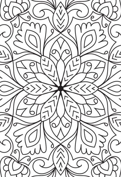 Mandalas - 20 cartes à colorier