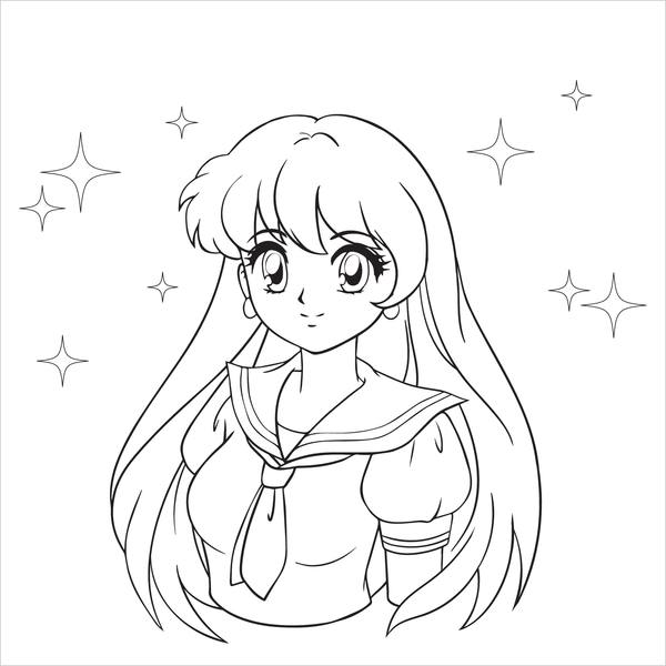 Instant coloriage - Mangas