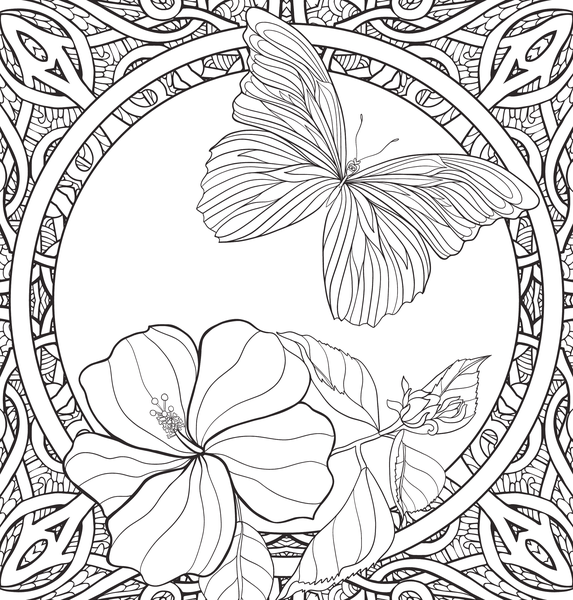  L'Art nouveau - Coloriages pour me détendre