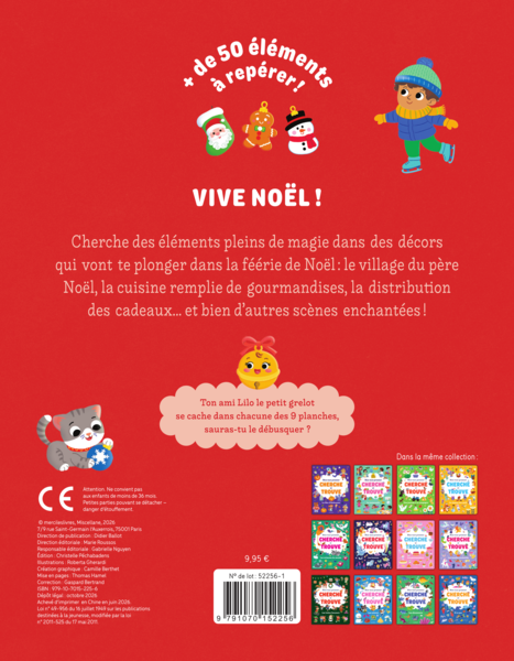 Mon tout premier cherche et trouve - Joyeux Noël !