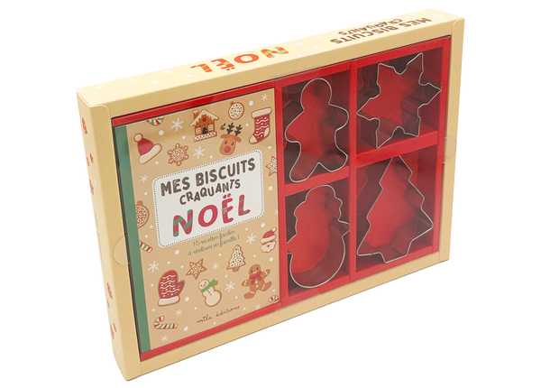 Coffret - Mes biscuits craquants Noël