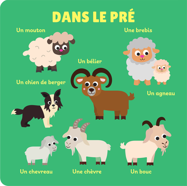 Mon tout premier imagier - La ferme