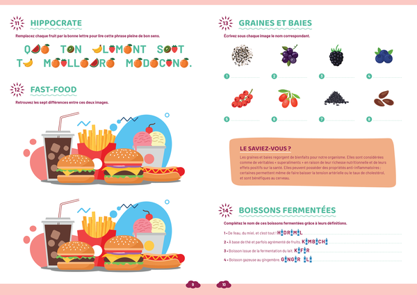 Cahier de jeux - Bien-être