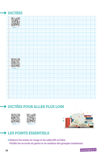 Prof particulier - Dictées 6e