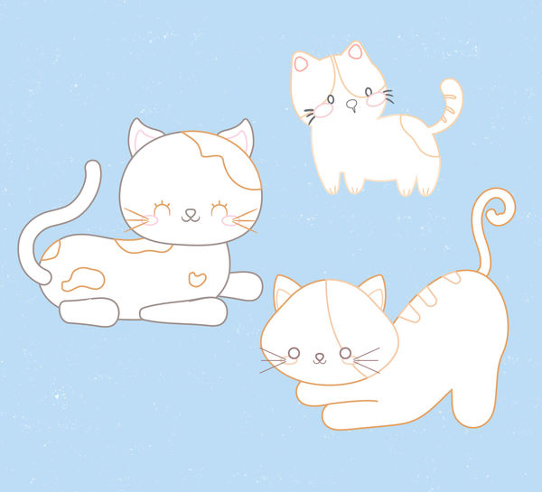 Mon gros cahier de petits chats à colorier