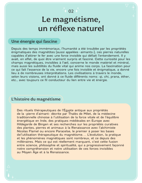 Coffret - Initiation au magnétisme