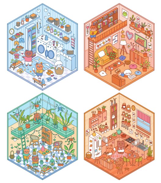 Stickers story - Kawaï Home