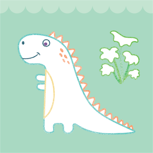 Mes gentils dinosaures à colorier sans dépasser