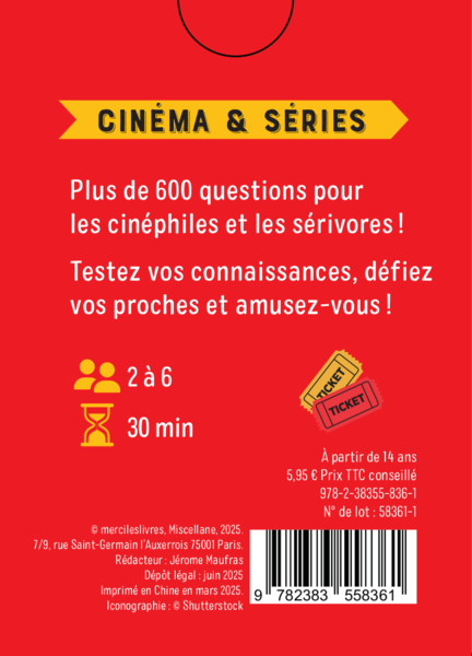 Festi'Jeux - Cinéma et Séries