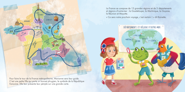 Chanteclerc et Rainette découvrent... la France