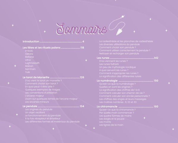 Semainier des arts divinatoires