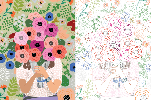 Mes coloriages au fil des saisons