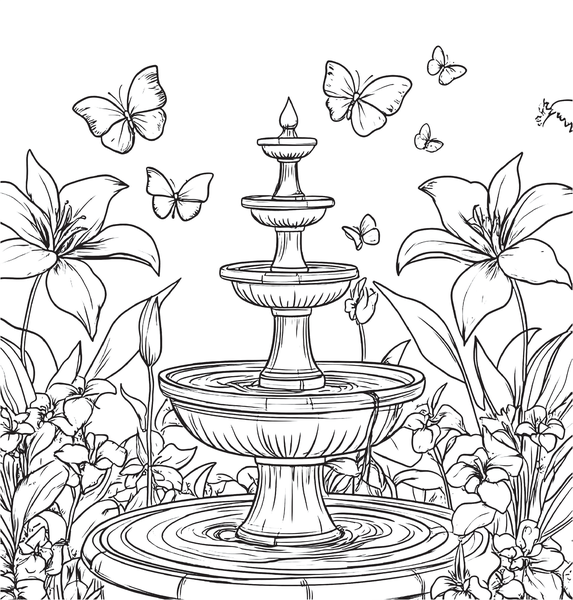 Jardins rêvés - Version Collector - Coloriages pour me détendre