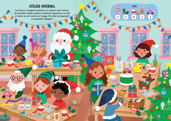Mon super livre de jeux - Noël