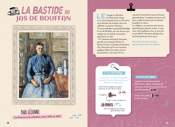 Sur les traces de Monet - Escape book 