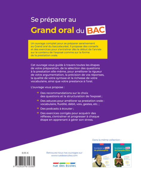 Se préparer au Grand oral du bac - Terminale