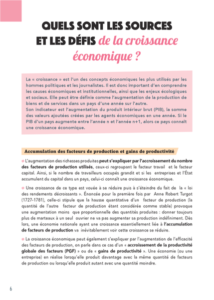 Bac assuré - Spécialité SES - Terminale