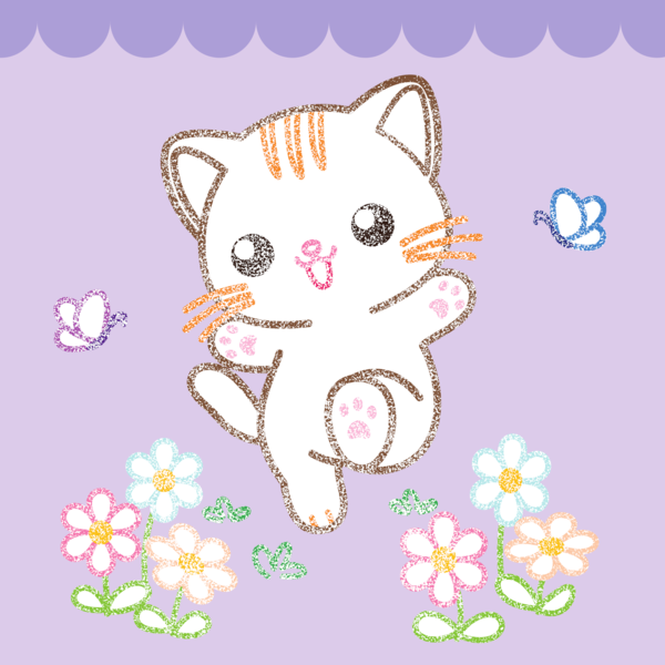 Mes mignons chatons à colorier sans dépasser