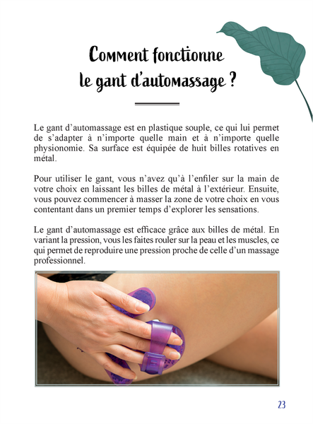 Coffret - Mon gant d'automassage