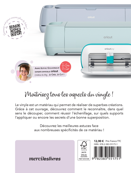 Mes matériaux cricut - 100 % vinyle
