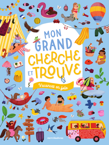 Mon grand cherche et trouve - Vacances en folie