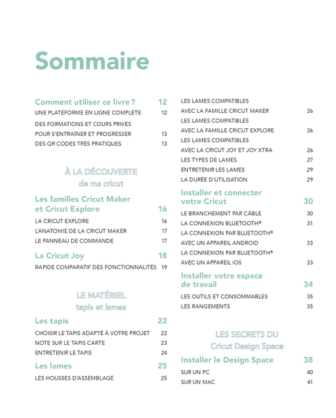 Ma Cricut et moi ! Nouvelle édition mise à jour