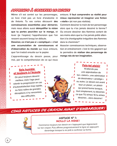 Kit de l'apprenti mangaka - La première étape vers ton manga ! (coffret)