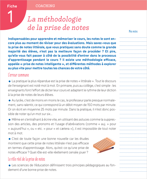Boite à fiches - Seconde