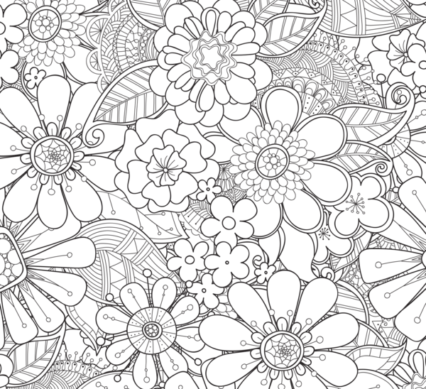 Instant coloriage - Pouvoir des fleurs