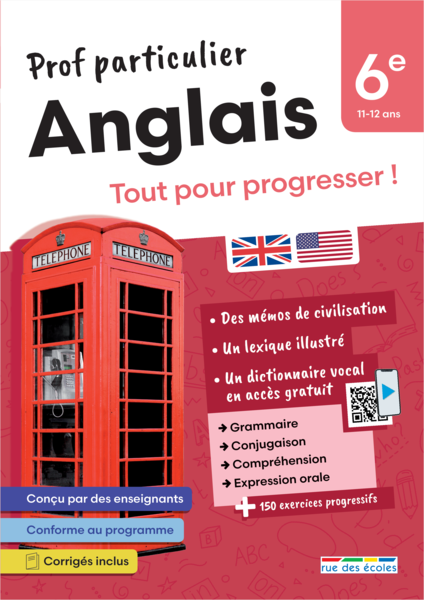 Prof particulier - Anglais 6e