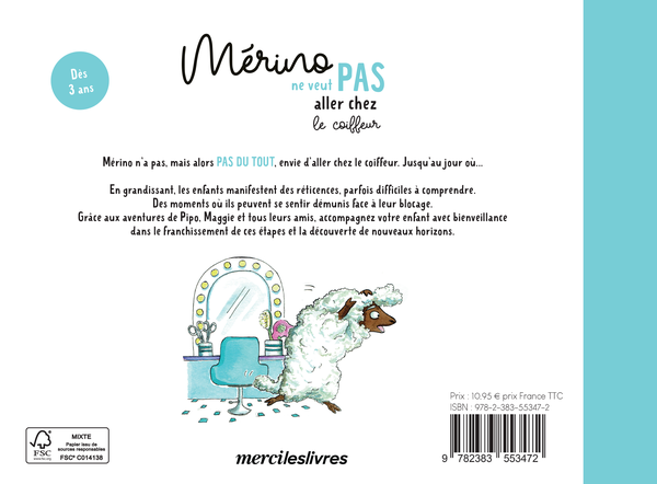 Mérino ne veut pas aller chez le coiffeur