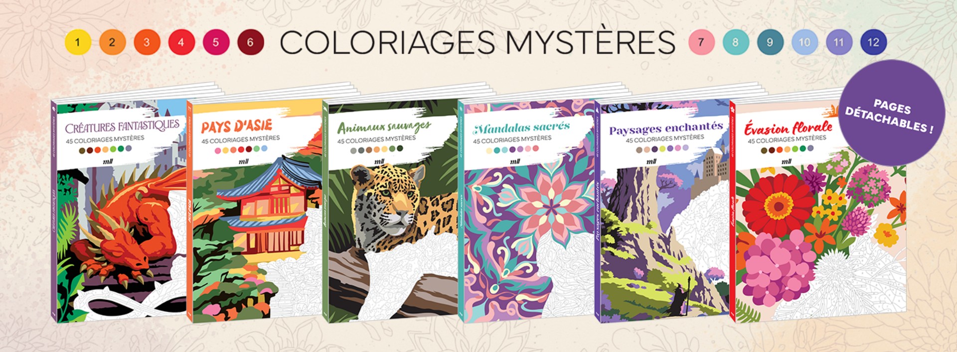 Coloriages mystères