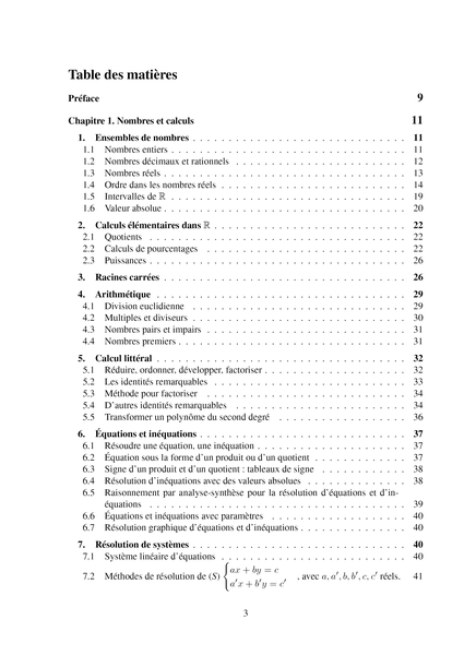 Cours et exercices de mathématiques Seconde