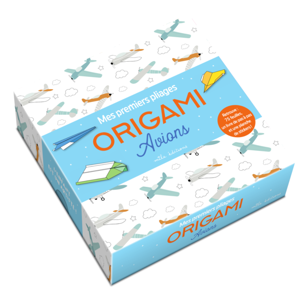 Origami - Avions - Mes premiers pliages (coffret)