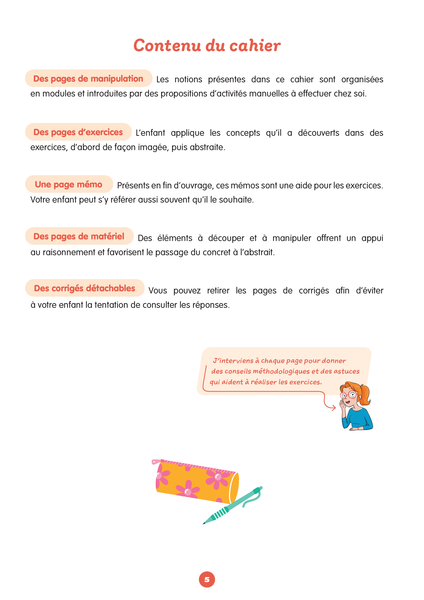 Mon prof à la maison Maths - Singapour CE1