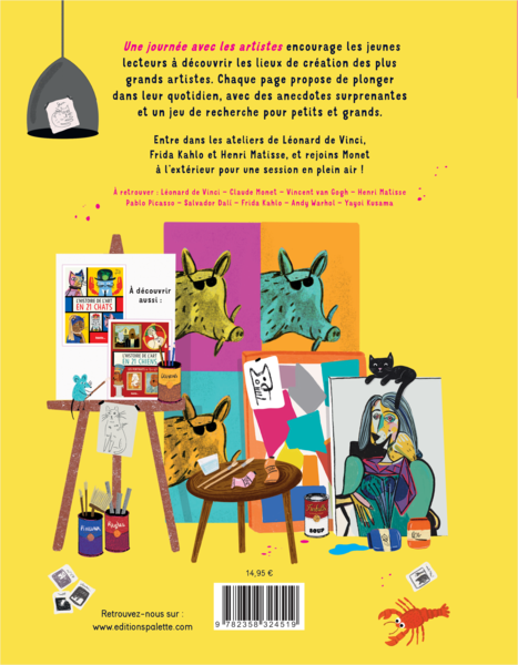 Une journée avec les artistes