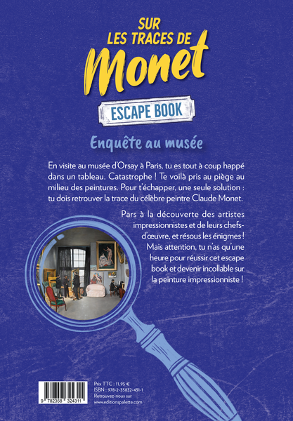 Sur les traces de Monet - Escape book 